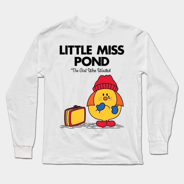 Little Miss Pond Long Sleeve T-Shirt by Mandrie